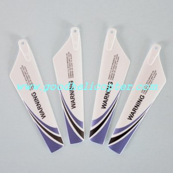 SYMA-S107-S107G-S107C-S107I helicopter parts main blades (blue color) - Click Image to Close